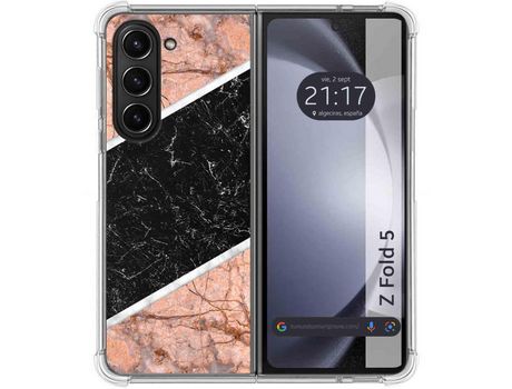 Funda para Samsung Galaxy Z Fold 5 5G TUMUNDOSMARTPHONE de Silicona con Diseño - Mulicolor