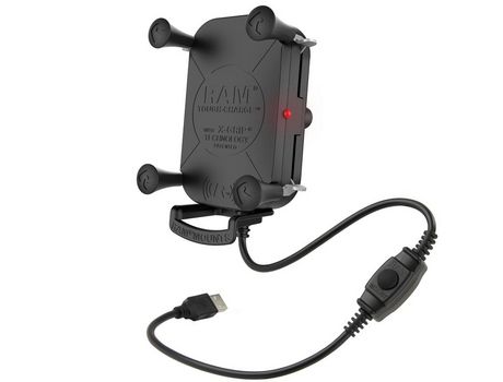Soporte Ativo para Telemóvel RAM MOUNTS Ram-Hol-Un12Wb - Negro