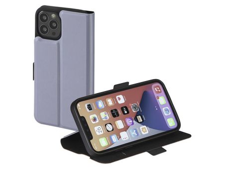 Funda Folio para iPhone 13 Pro HAMA Piel Sintética Morado