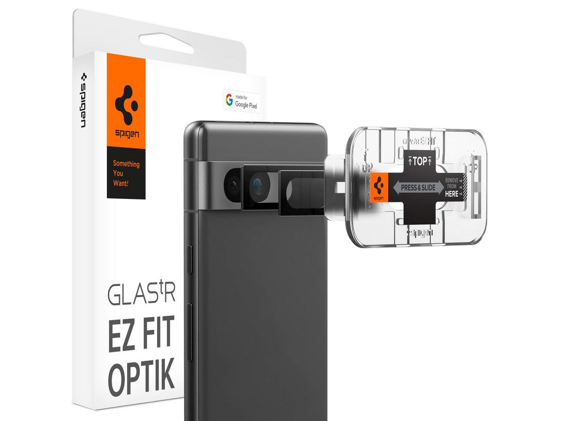 Lente para Telefono Ez Fit Optik Protector Cámara para Pixel SPIGEN Vidrio Templado