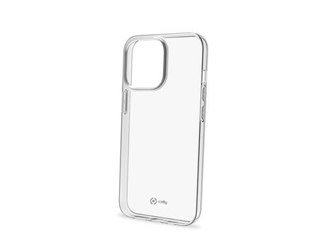 Funda para iPhone 13 Pro Max CELLY Piel Sintética Transparente