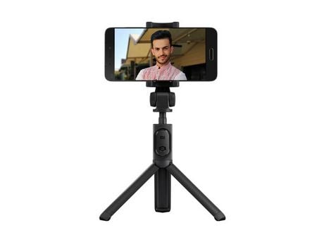 Palo de Selfie Mi Tripod Palo Autofotos Negro