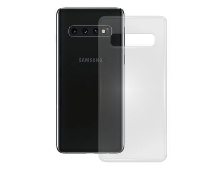 Funda para Samsung Galaxy S10+ PEDEA Piel Sintética Transparente