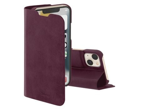 Funda Folio para iPhone 14 HAMA Piel Rojo