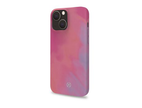 Funda para iPhone 13 CELLY Piel Sintética Rosa