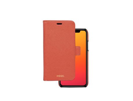 Funda Folio para iPhone XS Max/XS DBRAMANTE1928 Piel Rosa