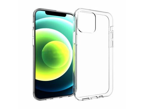 Funda para iPhone 13 Pro ESTUFF Piel Sintética Transparente