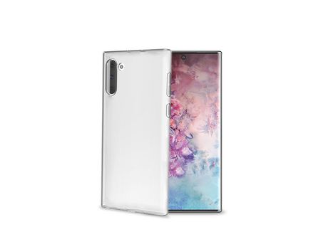 Funda para Samsung Galaxy Note CELLY Piel Sintética Transparente