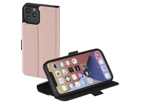 Funda Folio para iPhone 13 Pro Max HAMA Piel Sintética Rosa