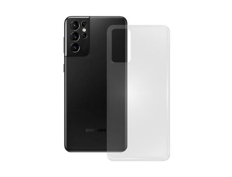 Funda para Samsung Galaxy S21 Ultra PEDEA Piel Sintética Transparente
