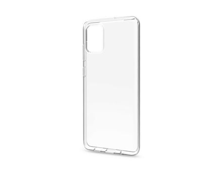 Funda para Samsung Galaxy A71 CELLY Piel Sintética Transparente