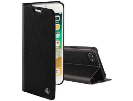 Funda Folio para iPhone 7 HAMA Piel Sintética Negro