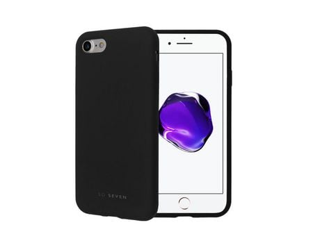 Funda para iPhone 7/SE/8 SO SEVEN Silicona Negro