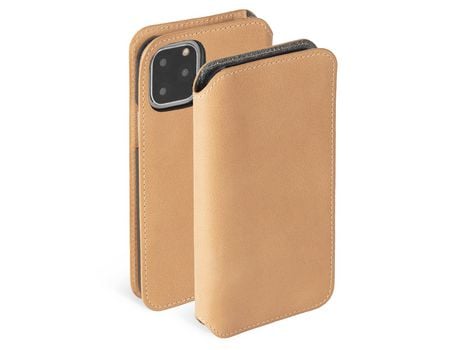Funda Folio para iPhone 11 Pro KRUSELL Piel Amarillo