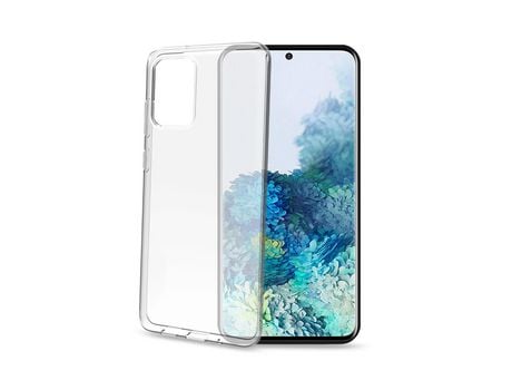 Funda para Samsung Galaxy S20+ CELLY Piel Sintética Transparente