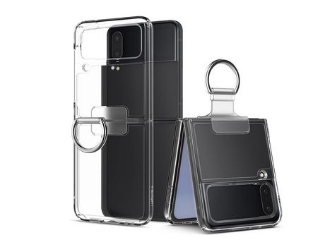 Funda para Samsung Galaxy Z Flip 4 SPIGEN Acrílico Transparente