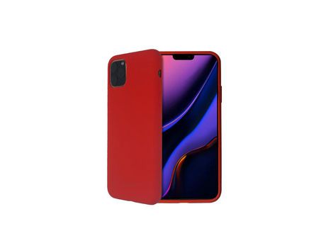 Funda para iPhone 11 Pro Max SO SEVEN Silicona Rojo