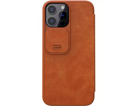 Funda Folio para iPhone 13 Pro Max NILLKIN Marrón