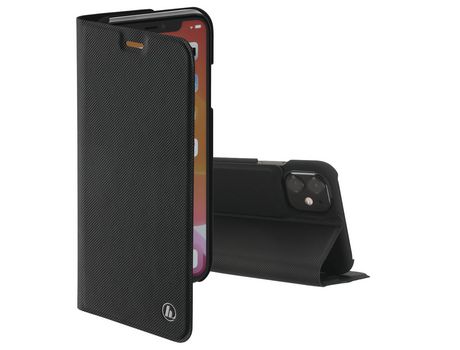Funda Folio para iPhone 12/12 Mini HAMA Piel Sintética Negro