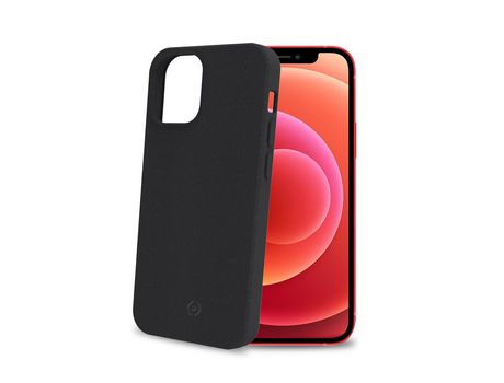Funda para iPhone 12 Pro Max CELLY Fibra Negro