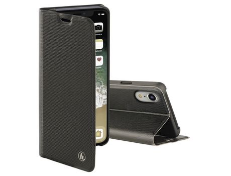Funda Folio para iPhone XS HAMA Piel Sintética Gris