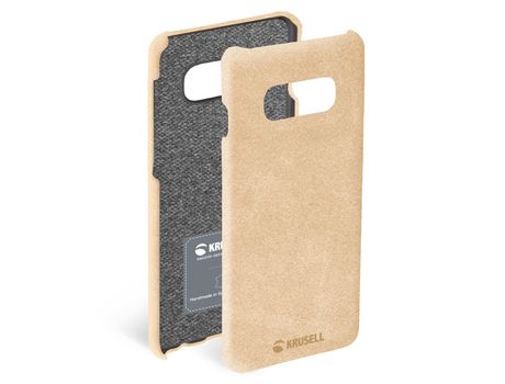 Funda para Samsung Galaxy S10 KRUSELL Piel Beige