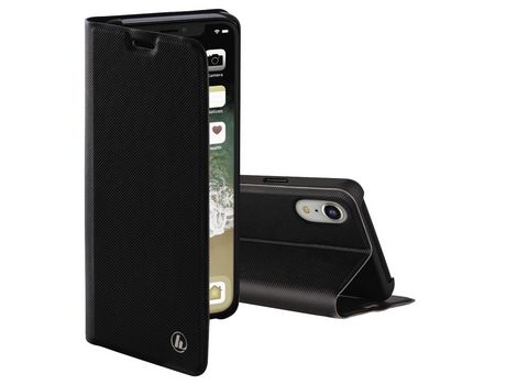 Funda Folio para iPhone XS HAMA Piel Sintética Negro