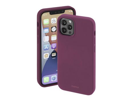 Funda para iPhone 13 Pro Max HAMA Piel Sintética Rojo