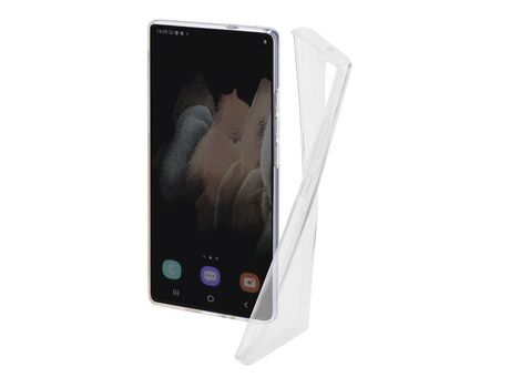 Funda para Samsung Galaxy S22 Ultra HAMA Piel Sintética Transparente