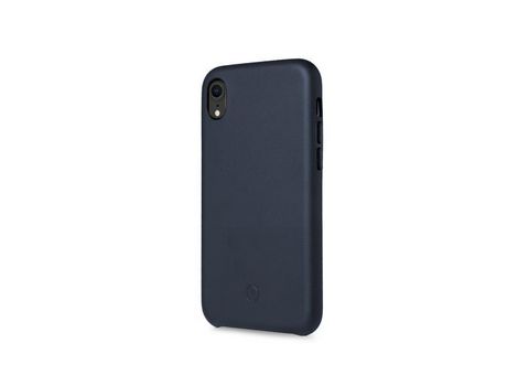Funda para iPhone XR CELLY Piel Azul