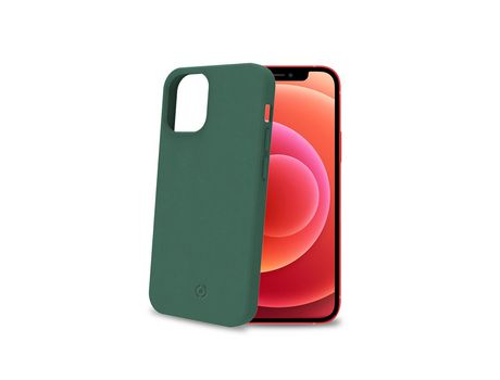 Funda para iPhone 12 Mini CELLY Fibra Verde