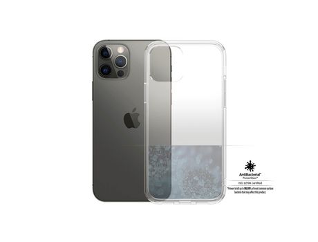 Funda para iPhone 12/12 Pro PANZERGLASS Piel Sintética Transparente