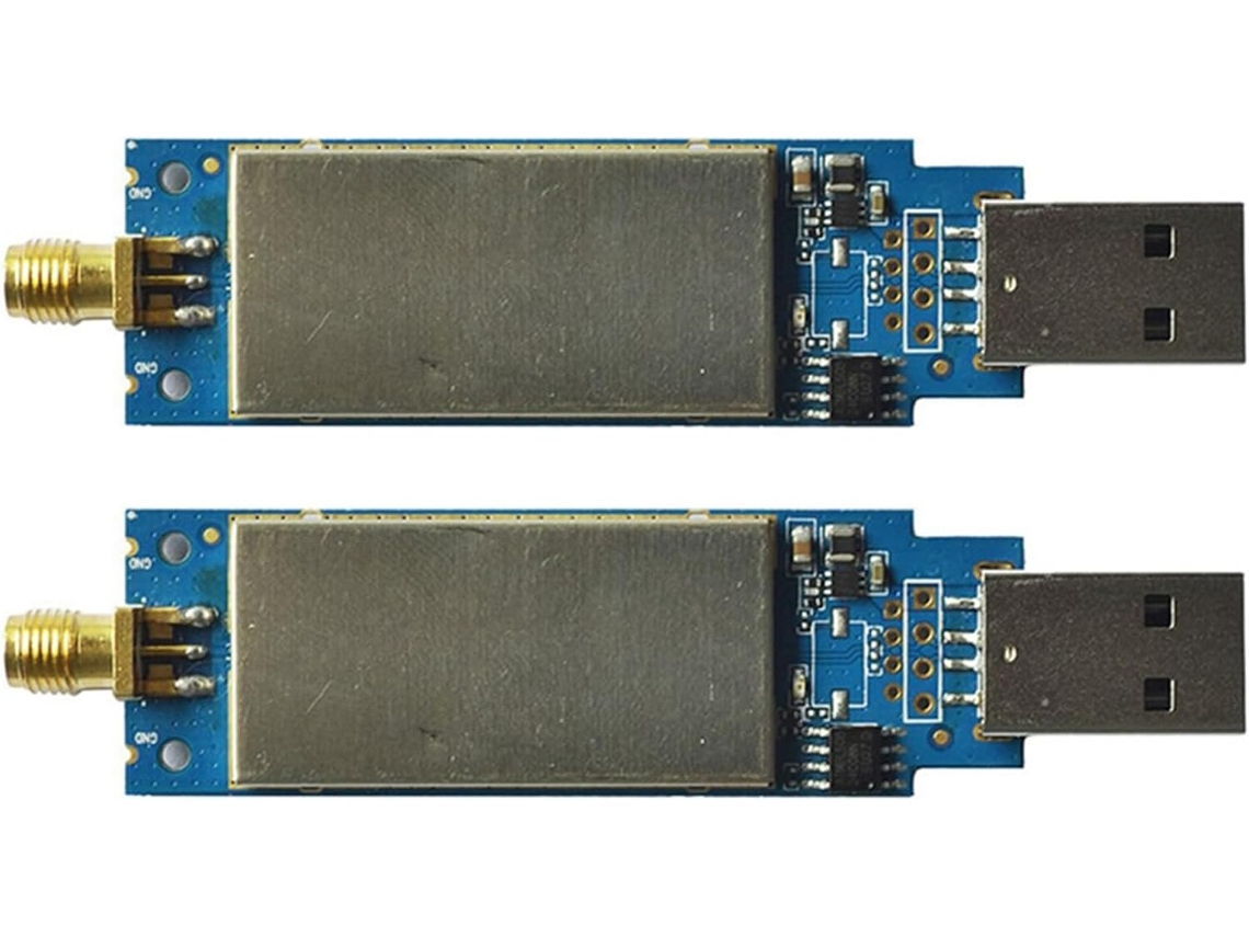Lote De 2 Tarjetas De Red Cableadas Ar9271 Con Alcance De 150 M, Alimentación Usb Y Receptor Wi-fi De Largo Alcance.