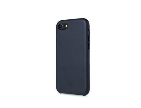 Funda para iPhone SE CELLY Piel Azul
