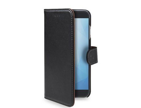 Funda Folio para Samsung CELLY Piel Negro