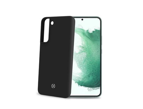 Funda para Samsung Galaxy S22+ CELLY Piel Sintética Negro