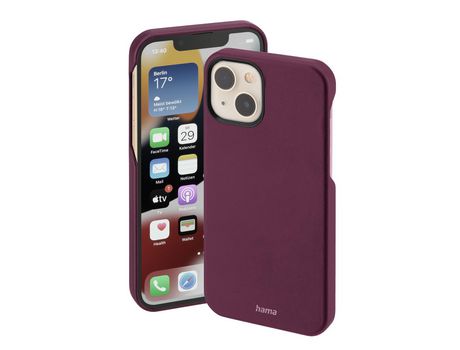 Funda para iPhone 14 HAMA Piel Rojo