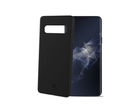 Funda para Samsung Galaxy S10+ CELLY PVC Negro