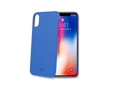 Funda para CELLY Piel Sintética Azul