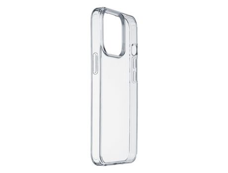 Funda para iPhone 14 Pro CELLULARLINE Goma Transparente