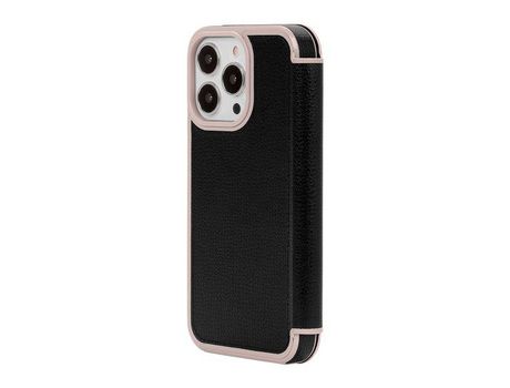 Funda Folio para iPhone 13 Pro INCIPIO Piel Rosa