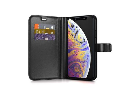 Funda Folio para iPhone XS Max/XS BEHELLO Negro
