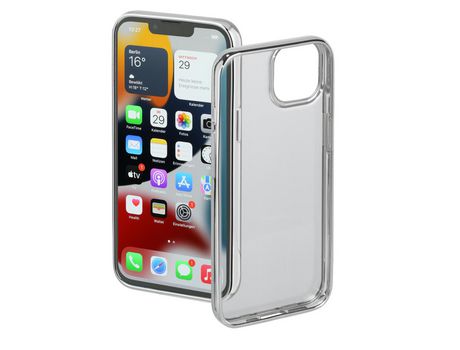 Funda para iPhone 13 HAMA Piel Sintética Plateado