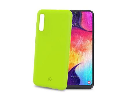 Funda para Samsung Galaxy A70 CELLY Amarillo