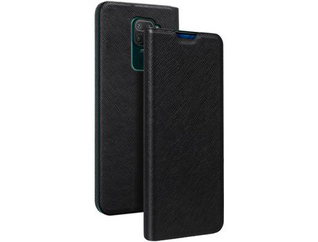 Funda Folio para Xiaomi Redmi Note 9 BIGBEN CONNECTED Negro