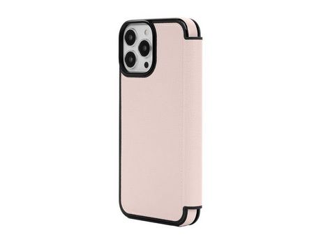 Funda Folio para iPhone 13 Pro INCIPIO Piel Rosa