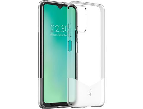 Funda para Xiaomi Redmi 9T BIGBEN CONNECTED Piel Sintética Transparente