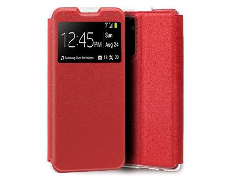 Funda Folio para Xiaomi Poco X4 Pro, Redmi Note 11 Pro+ COOL ACCESORIOS Piel Sintética Rojo