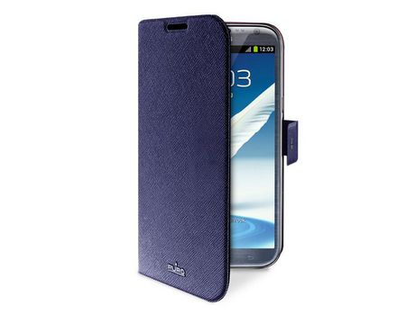 Funda Folio para Samsung Galaxy Note PURO Azul