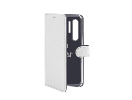 Funda Folio para Huawei P30 Pro CELLY Piel Blanco